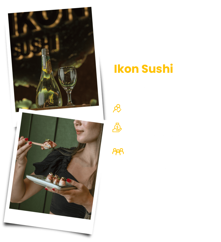 Ikon Sushi - agencia de marketing e publicidade gastronomica